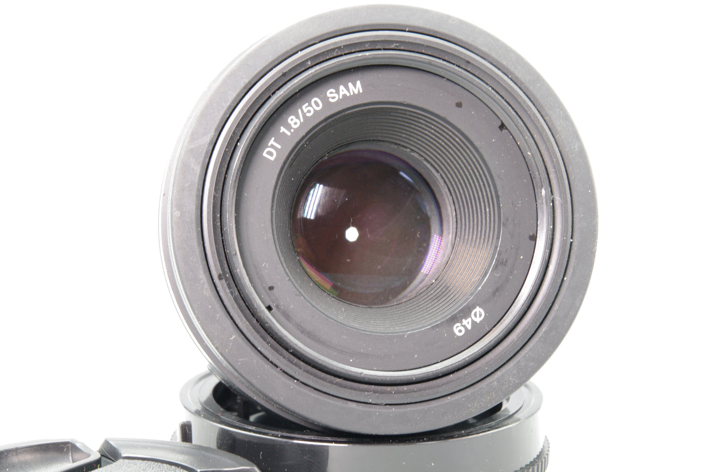 Sony 50mm f/1.8 DT SAM A‑Mount Lens – APS‑C Prime – Sharp Fast – Very Good