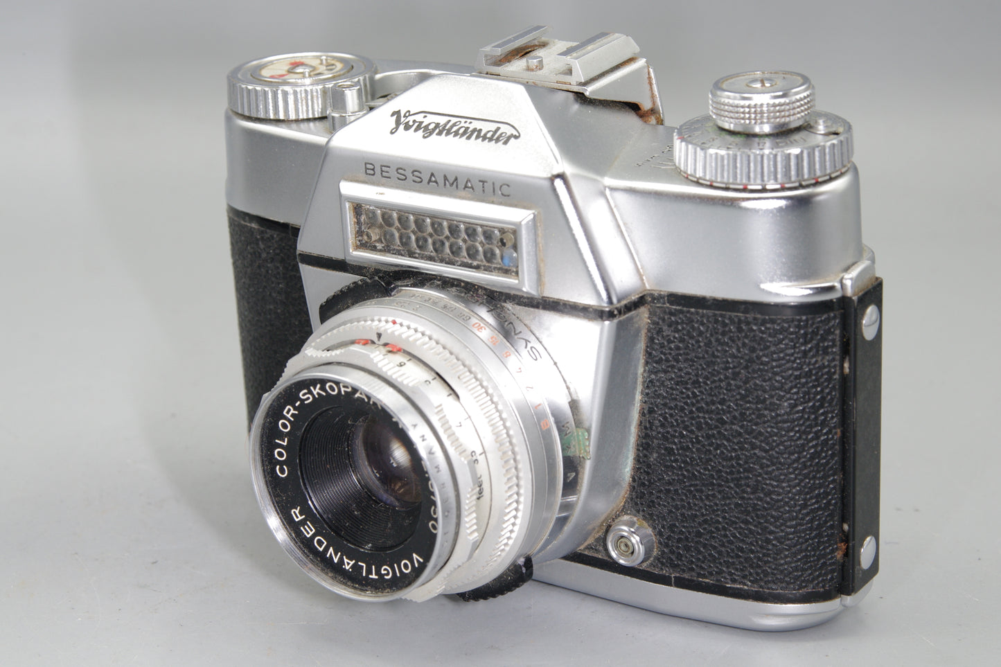 Voigtlander Bessamatic 35mm Camera with 50mm F/2.8 Lens - Fully Working