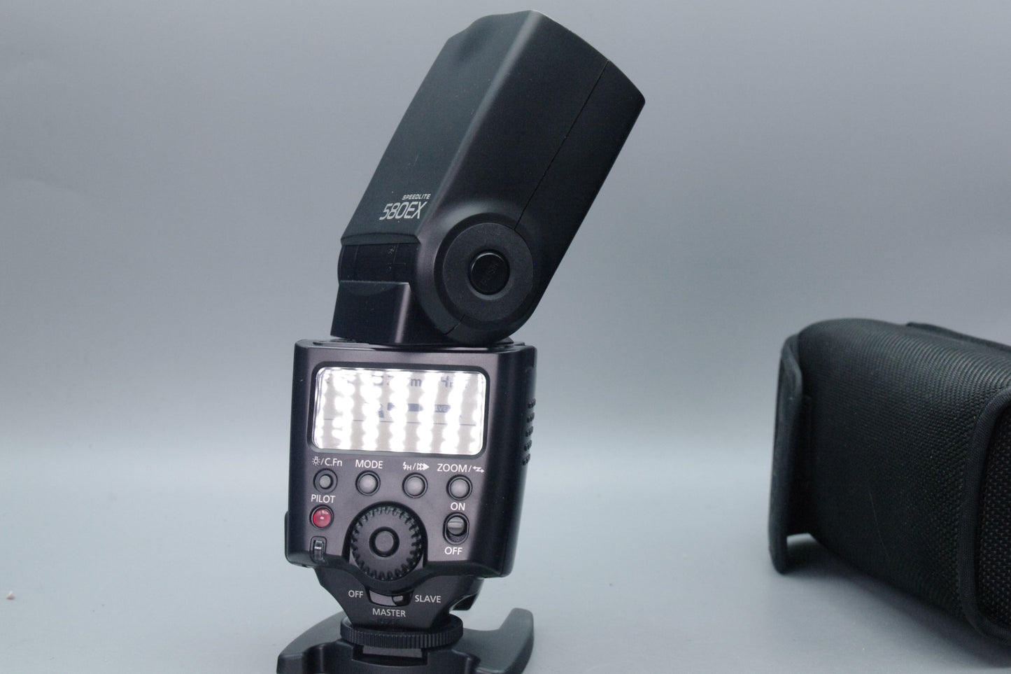 Canon Speedlite 580EX Flash – Tested – With Case – Very Good Condition