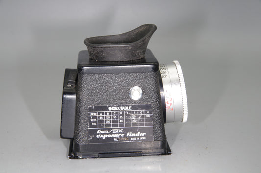 Kowa Six Exposure Meter  Finder