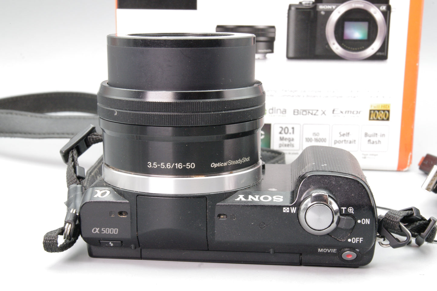 Sony A5000 with 16–50mm Lens – Boxed – S/C 2939 – Mirrorless Camera