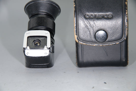 Olympus OM System Varimagni Finder Right‑Angle Viewfinder with Cas