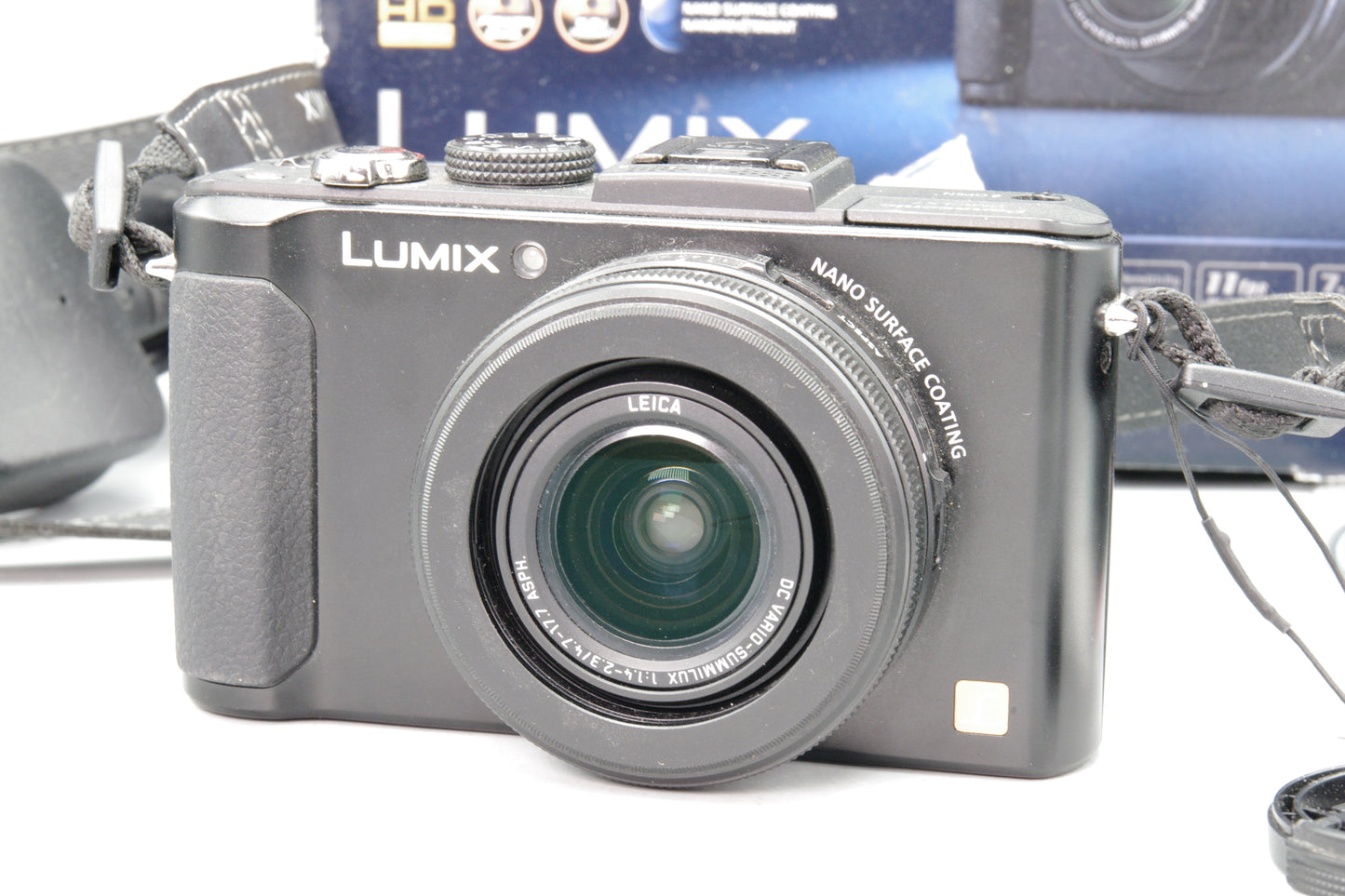Panasonic Lumix DMC‑LX7 Digital Camera – Boxed – Fast Lens – Excellent