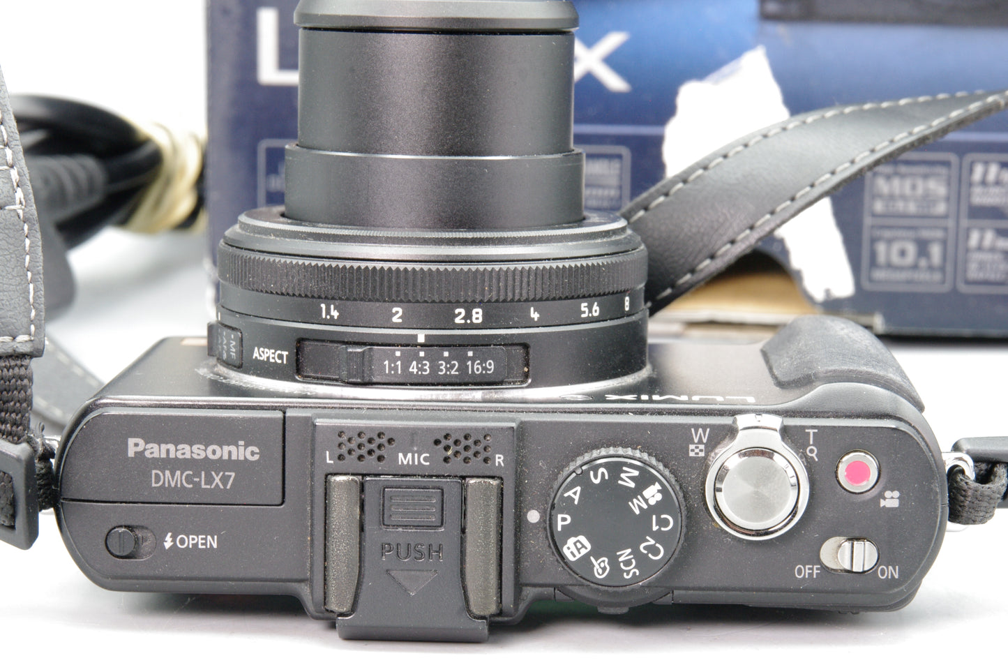 Panasonic Lumix DMC‑LX7 Digital Camera – Boxed – Fast Lens – Excellent