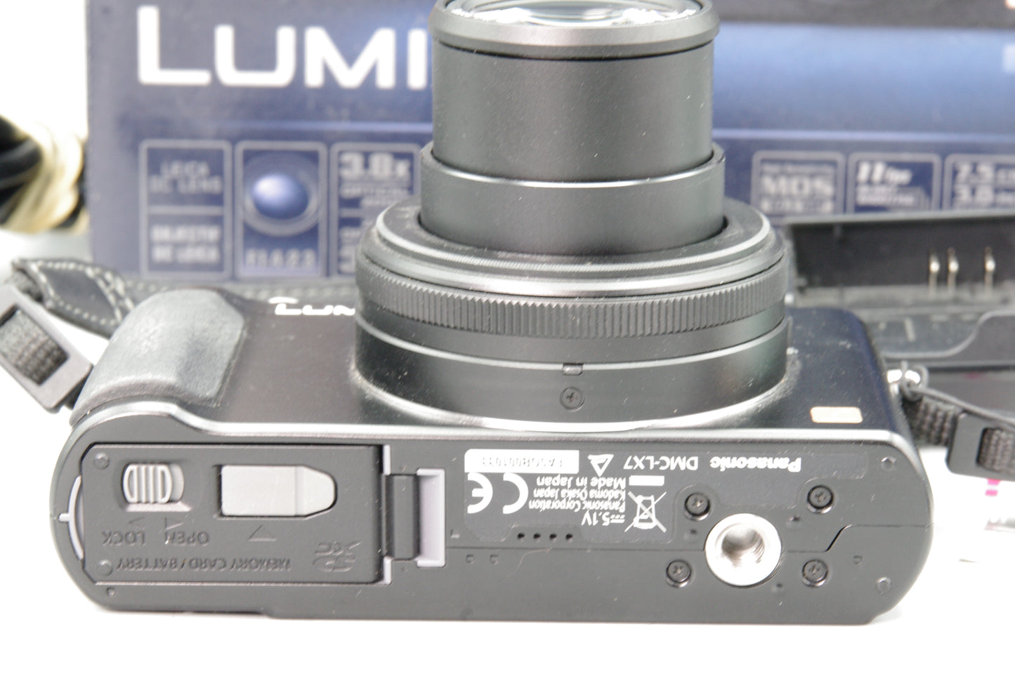 Panasonic Lumix DMC‑LX7 Digital Camera – Boxed – Fast Lens – Excellent