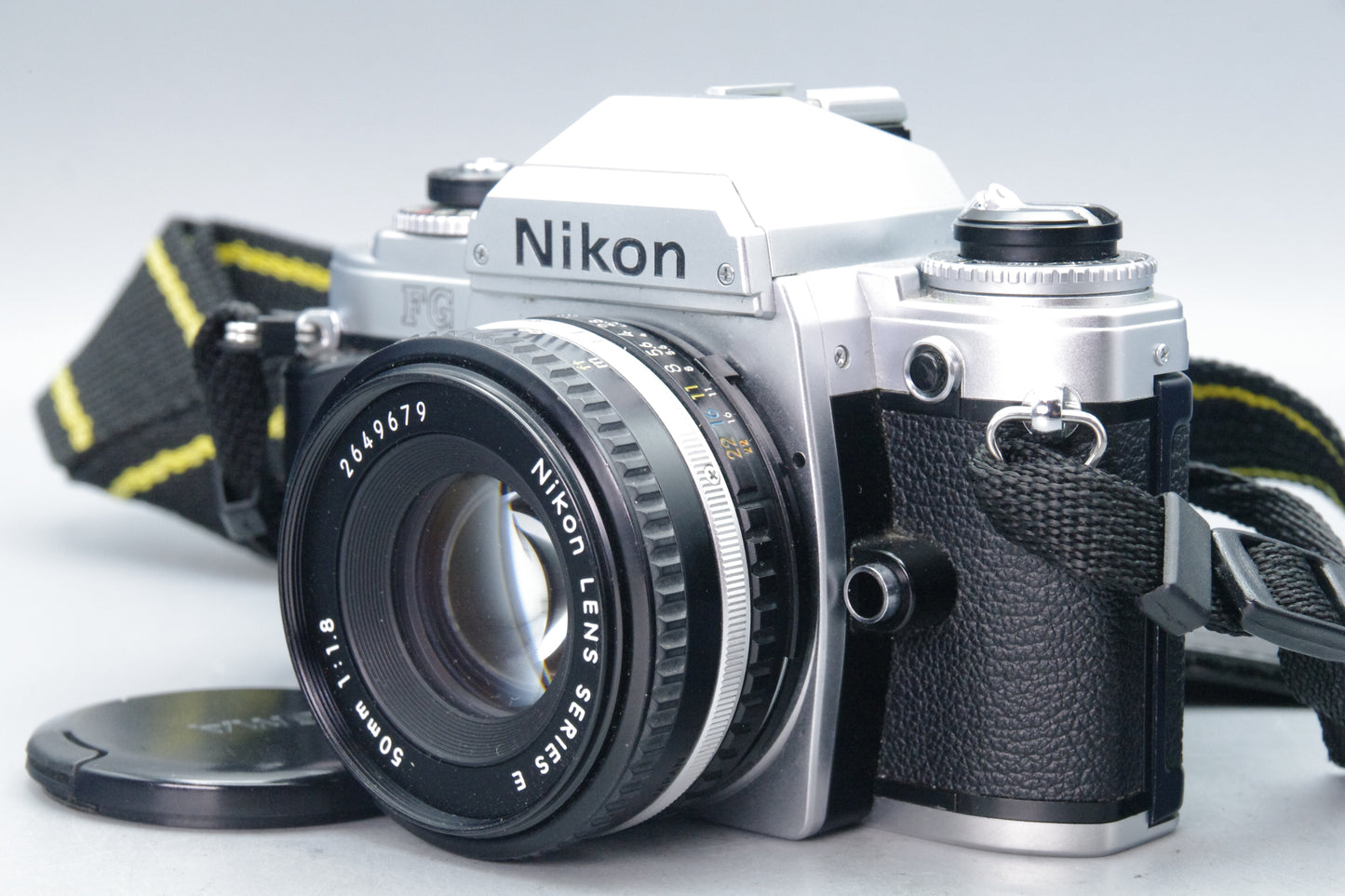 Nikon FG 35mm SLR Camera with 50mm f/1.8 Lens – Tested Working + Batteries