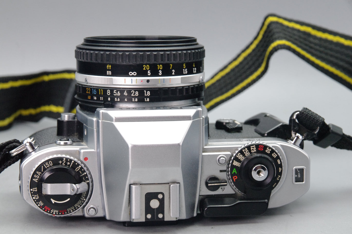 Nikon FG 35mm SLR Camera with 50mm f/1.8 Lens – Tested Working + Batteries