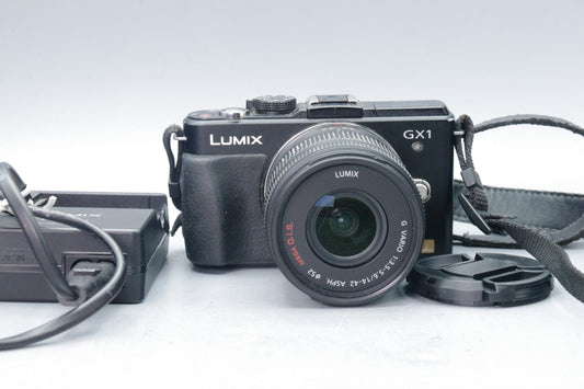 Panasonic Lumix DMC‑GX1 16MP M4/3 Camera – S/C 27417 – With 14‑42mm Lens