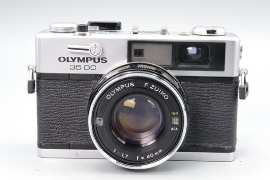 Olympus 35 DC 35mm Rangefinder Camera – f/1.7 Lens – Tested – Excellent