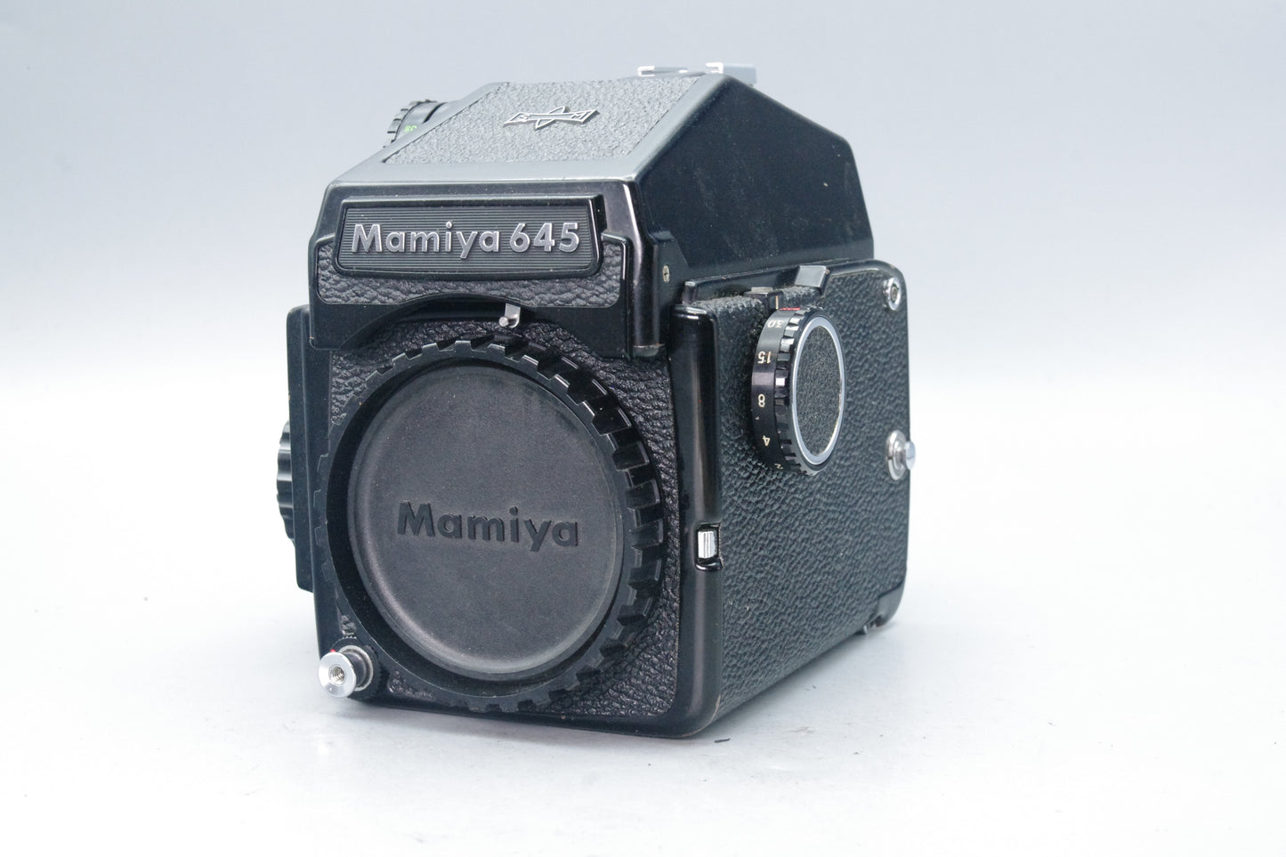 Mamiya M645J Medium Format Camera – Metered Finder Fault – Shutter Working