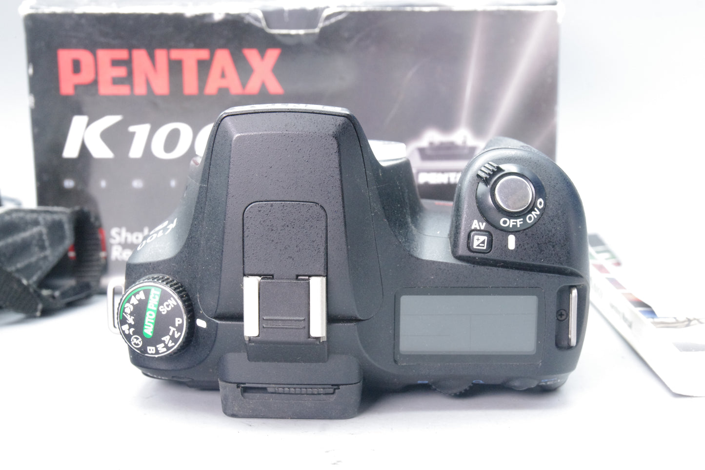 Pentax K100D 6.1MP DSLR Camera – Boxed – S/C 3050 – Excellent Condition