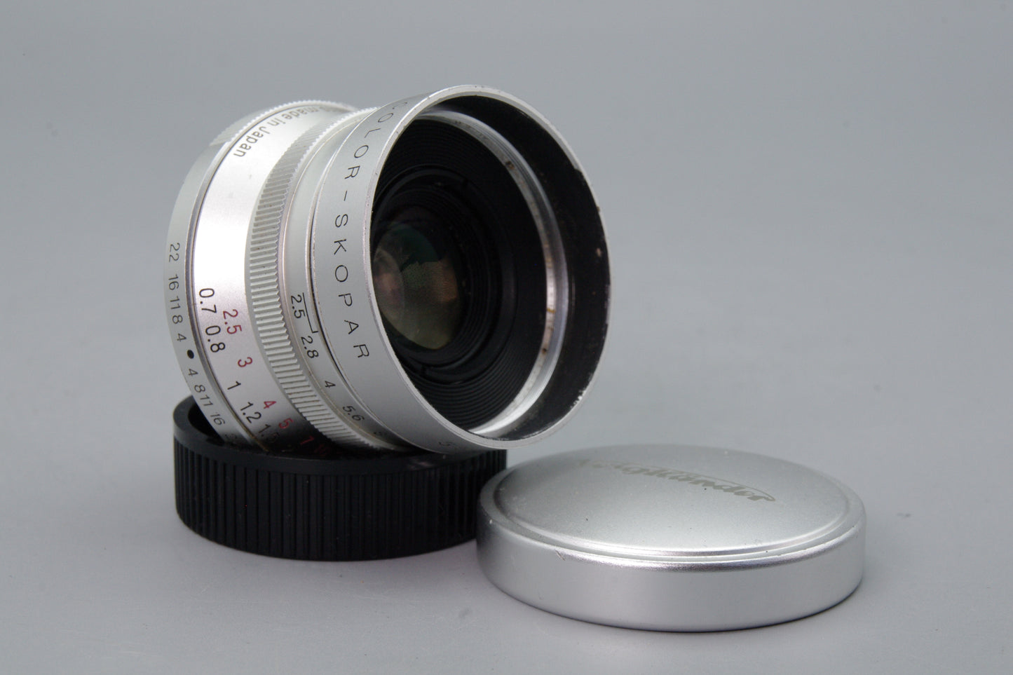 Voigtländer Color‑Skopar 35mm f/2.5 MC Lens – L39 M39 Mount - Excellent