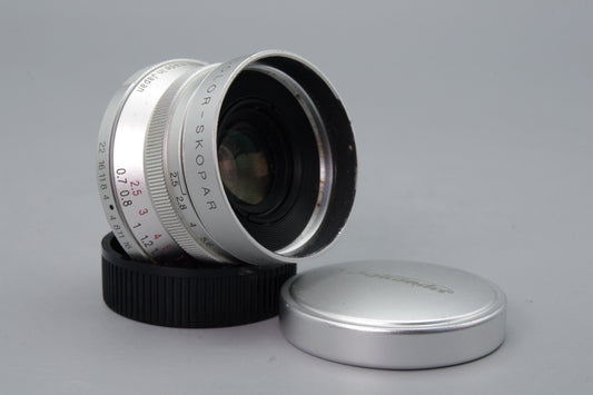 Voigtländer Color‑Skopar 35mm f/2.5 MC Lens – L39 M39 Mount - Excellent