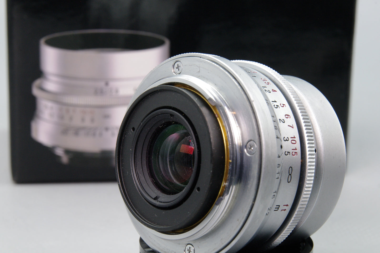 Voigtländer Color‑Skopar 50mm f/2.5 Lens – L39 M39 – Boxed – Excellent