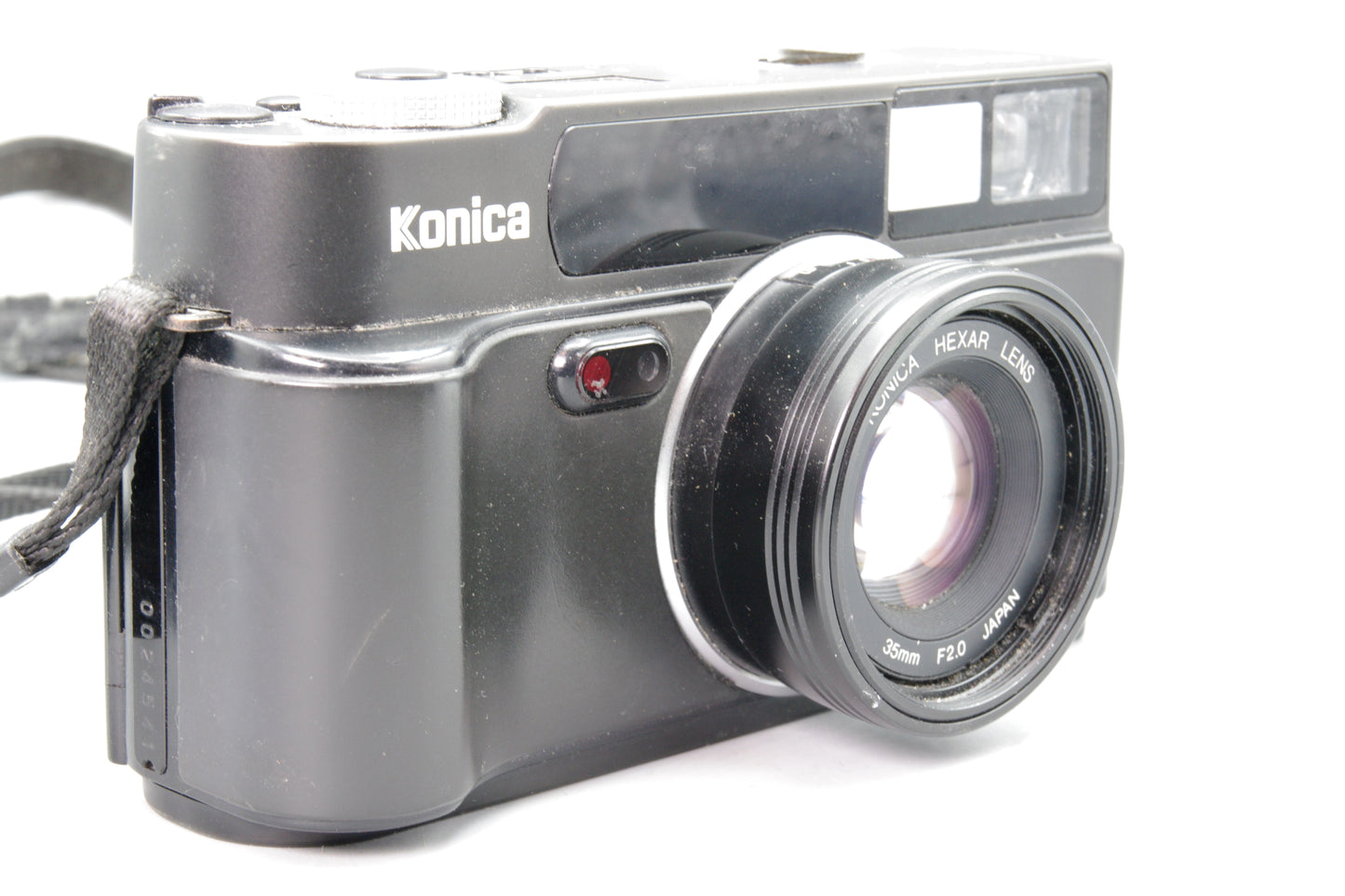 Konica Hexar AF 35mm Film Camera – 35mm f/2 Lens – Tested – Very Good