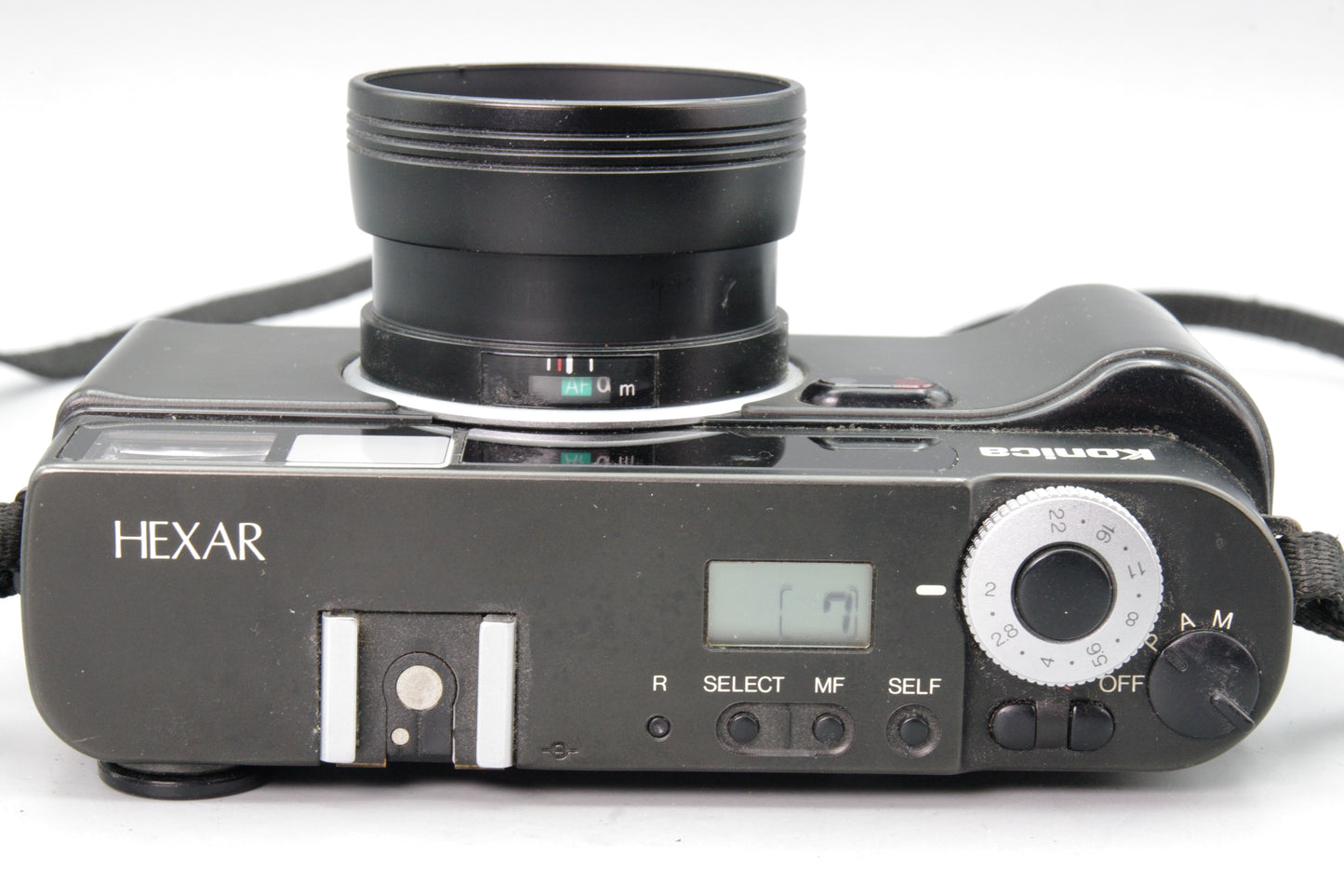 Konica Hexar AF 35mm Film Camera – 35mm f/2 Lens – Tested – Very Good