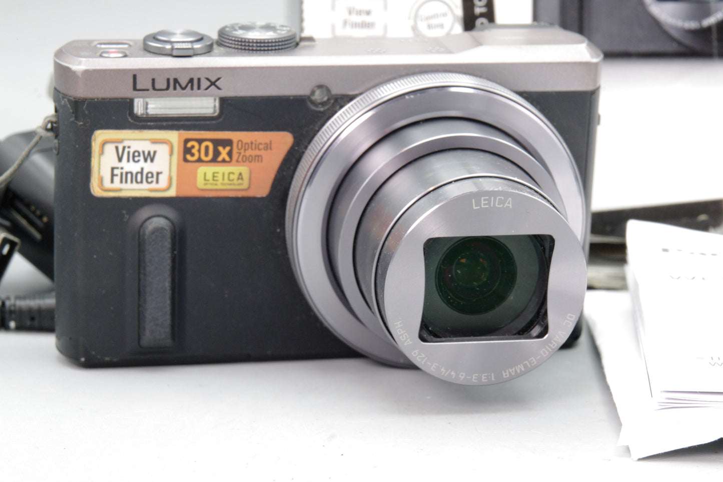 Panasonic Lumix DMC‑TZ60 Camera – Boxed – 18.1MP – 30x Zoom – Silver