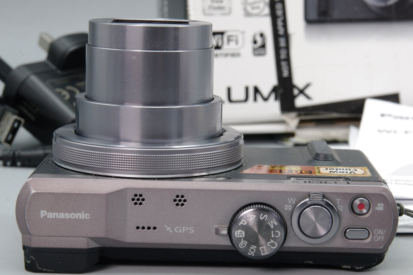 Panasonic Lumix DMC‑TZ60 Camera – Boxed – 18.1MP – 30x Zoom – Silver