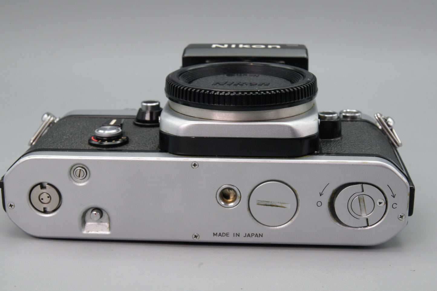 Nikon F2 Photomic Silver 35mm SLR + DP‑1 Finder – Classic Pro Body – Exc