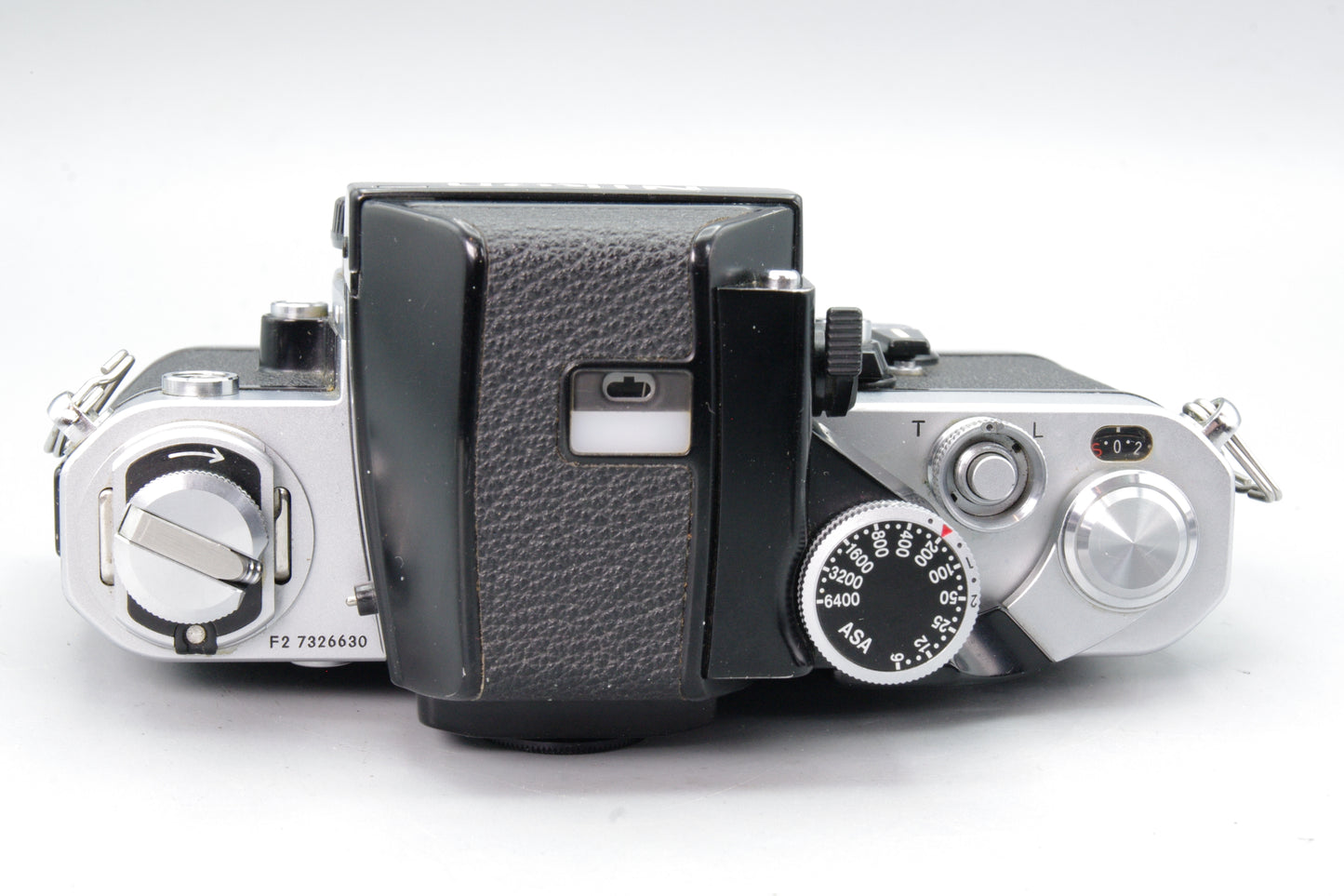 Nikon F2 Photomic Silver 35mm SLR + DP‑1 Finder – Classic Pro Body – Exc