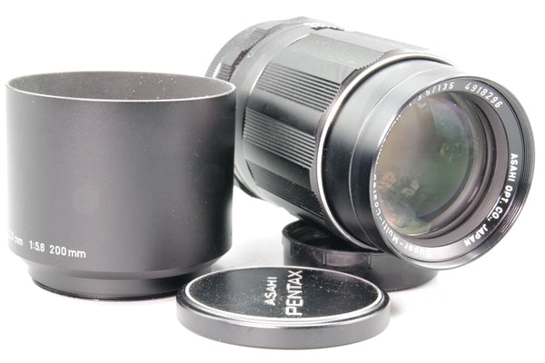 Asahi Super-Multi-Coated Takumar 135mm F/3.5 Lens - M42 Mount - Nr Mint