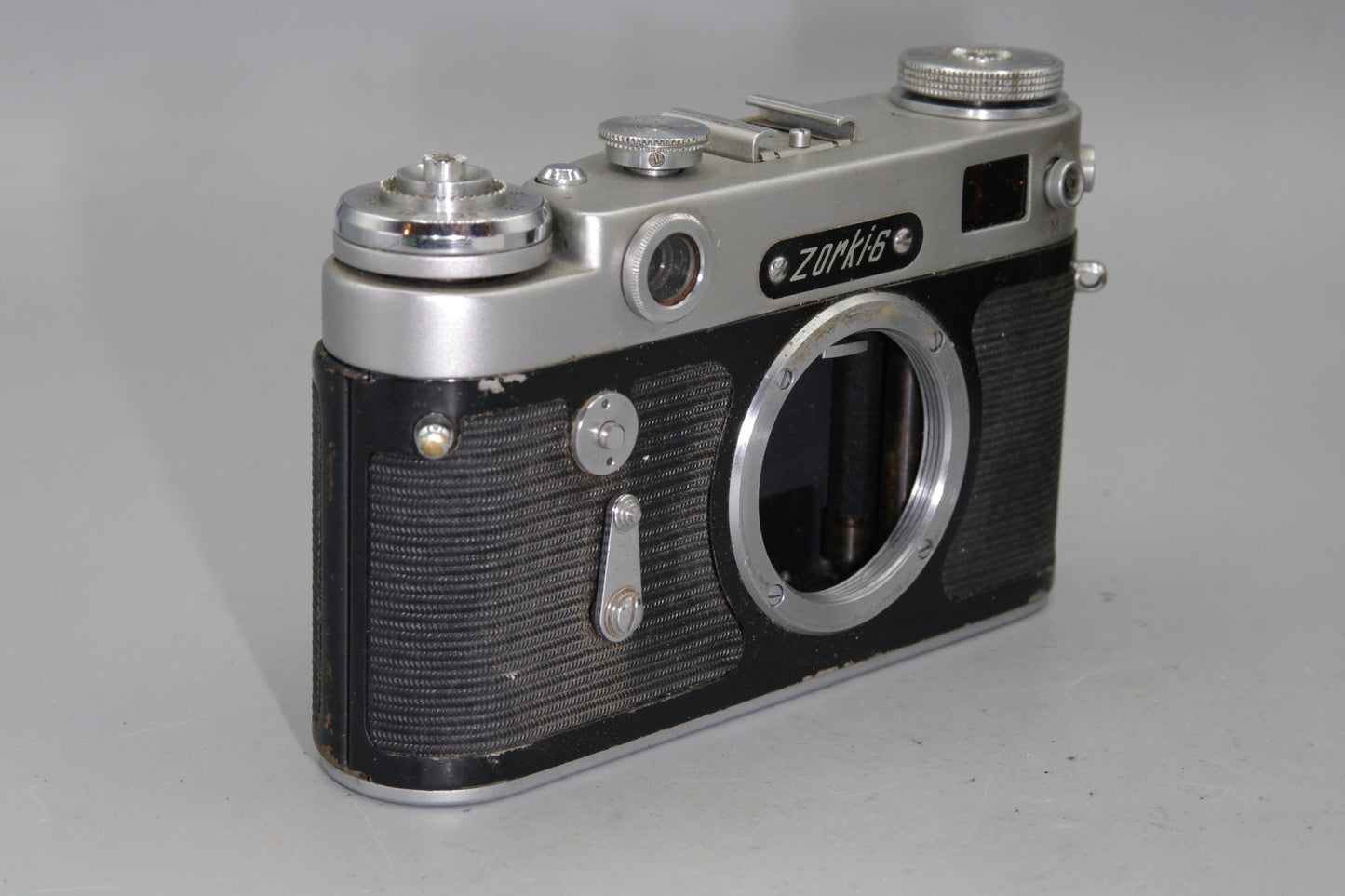 Soviet Zorki 6 35mm Leica Style Rangefinder and Case