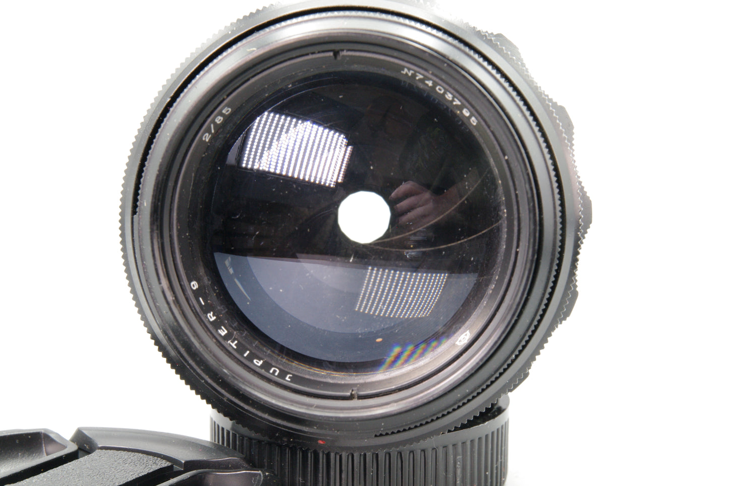 KMZ Jupiter‑9 85mm f/2 Lens – M42 Mount – Soviet Portrait Prime – Very Good