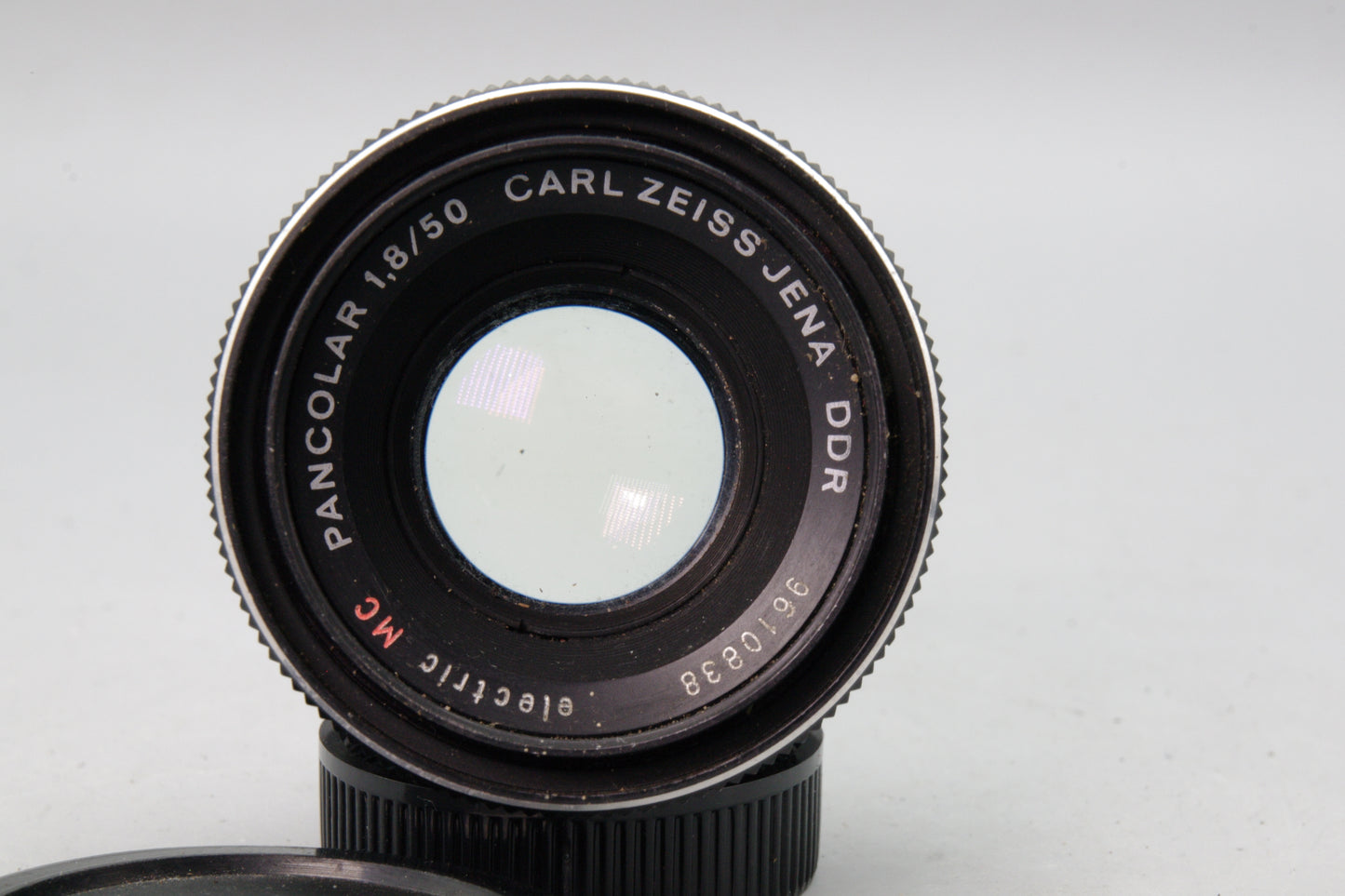 Carl Zeiss Jena MC Pancolar 50mm f/1.8 Lens – Electric – M42 Mount – VGC