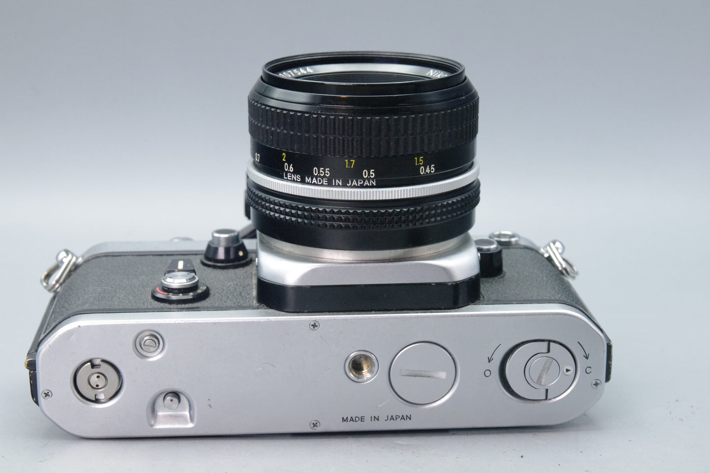 Nikon F2 Photomic 35mm SLR + DP‑2 LED Finder & 50mm f/2 Lens – Tested VGC