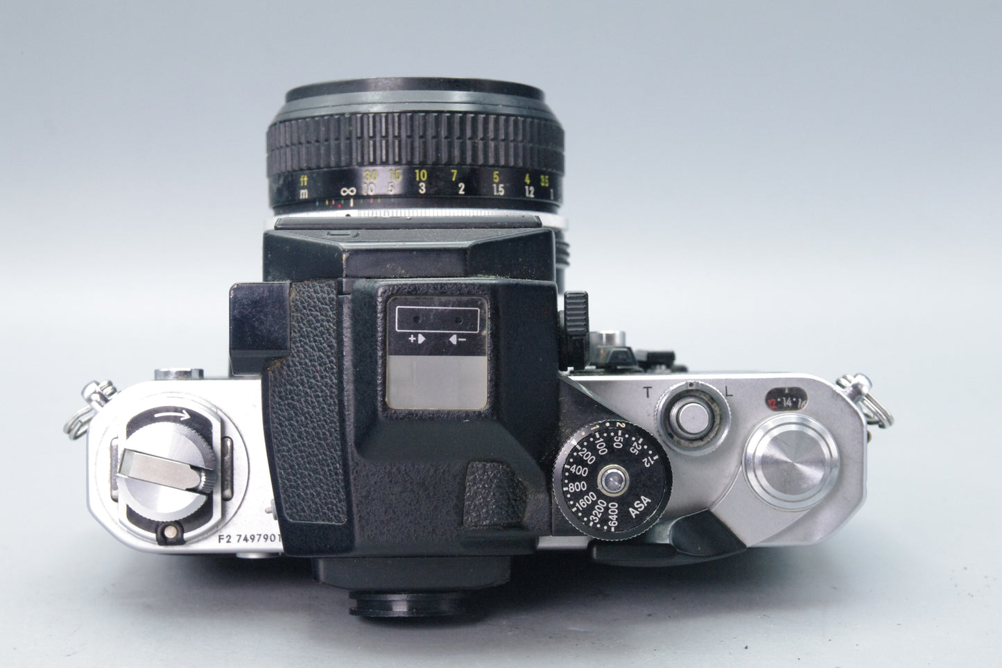 Nikon F2 Photomic 35mm SLR + DP‑2 LED Finder & 50mm f/2 Lens – Tested VGC