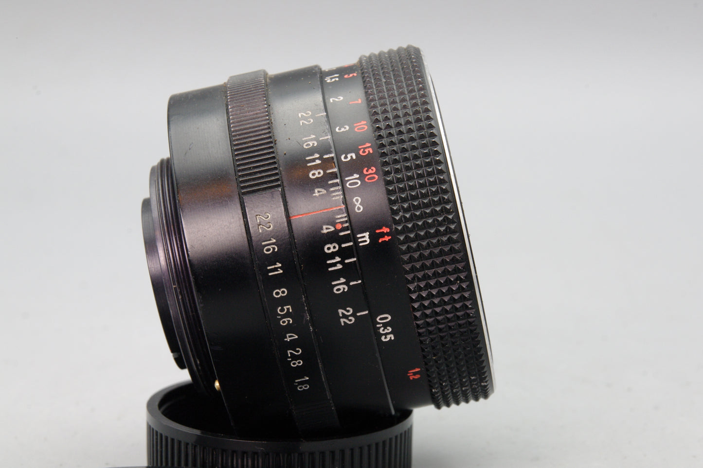 Carl Zeiss Jena MC Pancolar 50mm f/1.8 Lens – Electric – M42 Mount – VGC