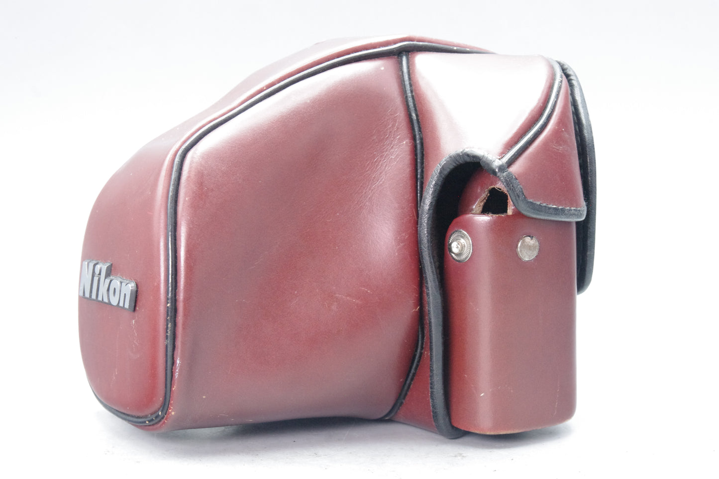 Nikon Brown CF‑22 Leather Case – Genuine Nikon – VGC