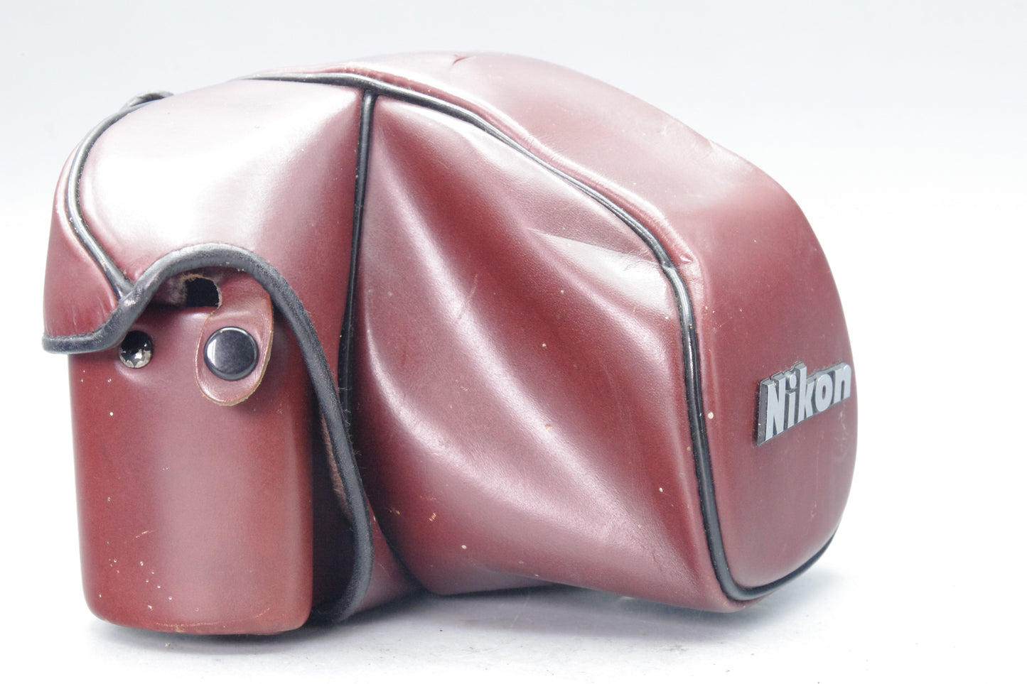 Nikon Brown CF‑22 Leather Case – Genuine Nikon – VGC