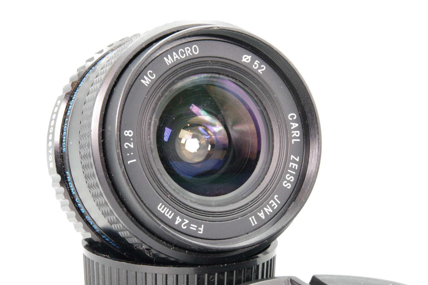 Carl Zeiss Jena II 24mm f/2.8 MC Macro Lens – Praktica PB Mount – Excellent