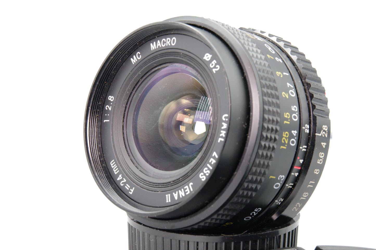 Carl Zeiss Jena II 24mm f/2.8 MC Macro Lens – Praktica PB Mount – Excellent