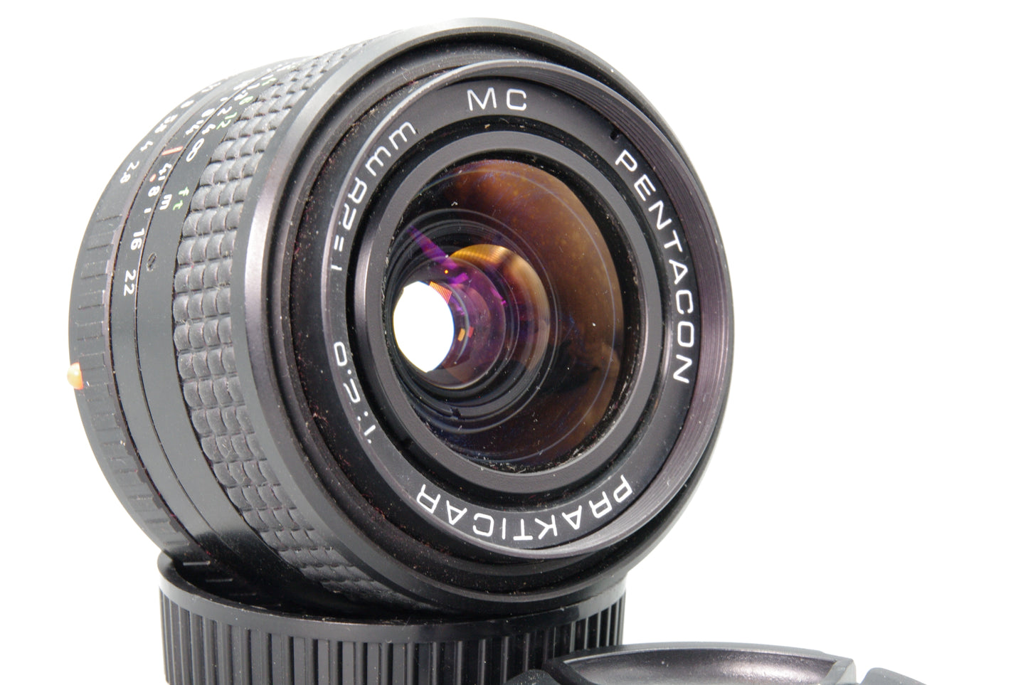 Pentacon 28mm f/2.8 Wide‑Angle Lens – Praktica PB Mount – Very Good Cond