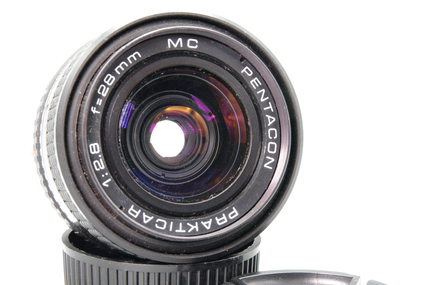 Pentacon 28mm f/2.8 Wide‑Angle Lens – Praktica PB Mount – Very Good Cond