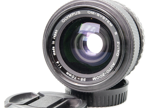 Olympus Zuiko Auto-Zoom 35–70mm F/4 OM Mount Lens – Clean, Tested