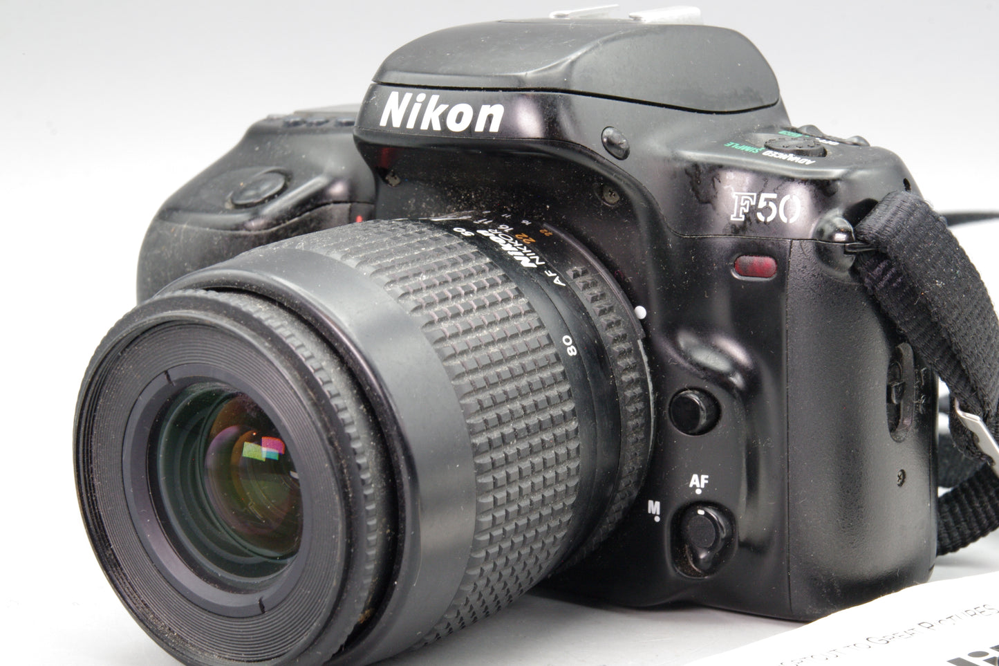 Nikon F50 35mm SLR Body with 35‑80mm Lens – Tested & Working