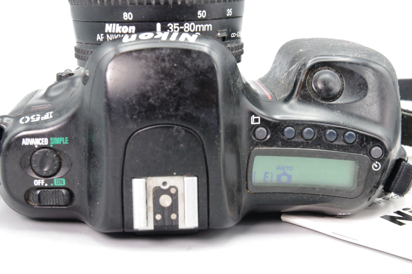 Nikon F50 35mm SLR Body with 35‑80mm Lens – Tested & Working