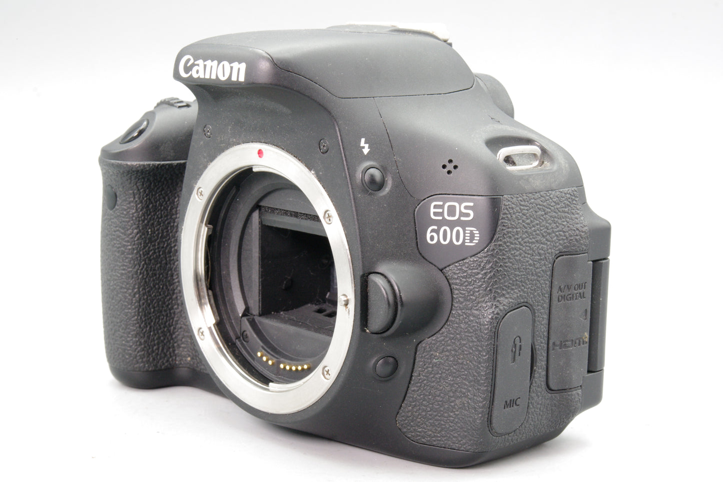 Canon EOS 600D DSLR Camera – Spares or Repair – Shutter Fault – Powers On