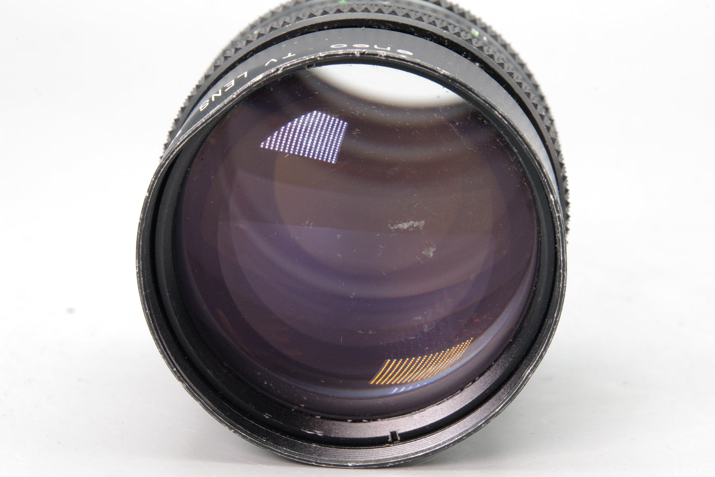 Eneo TV Lens 75mm f/1.3 C‑Mount – Clear Optics – Front Scratch & Knock
