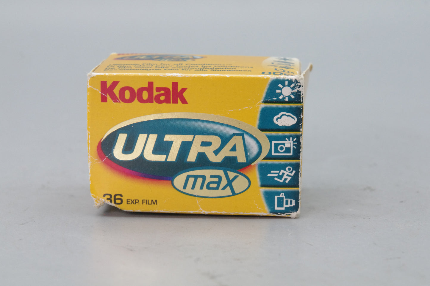 Kodak Ultra Max 800 36exp 35mm Film – Expired 2005 – Unopened Roll