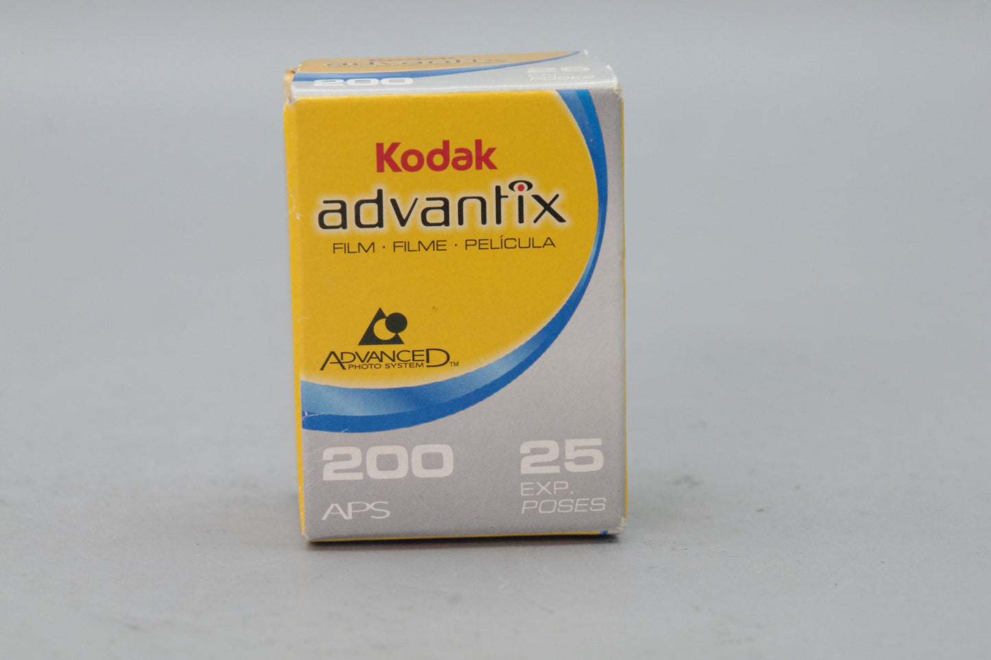 Kodak Advantix 200 ISO 25exp APS Film – Expired 2010 – Unopened Roll
