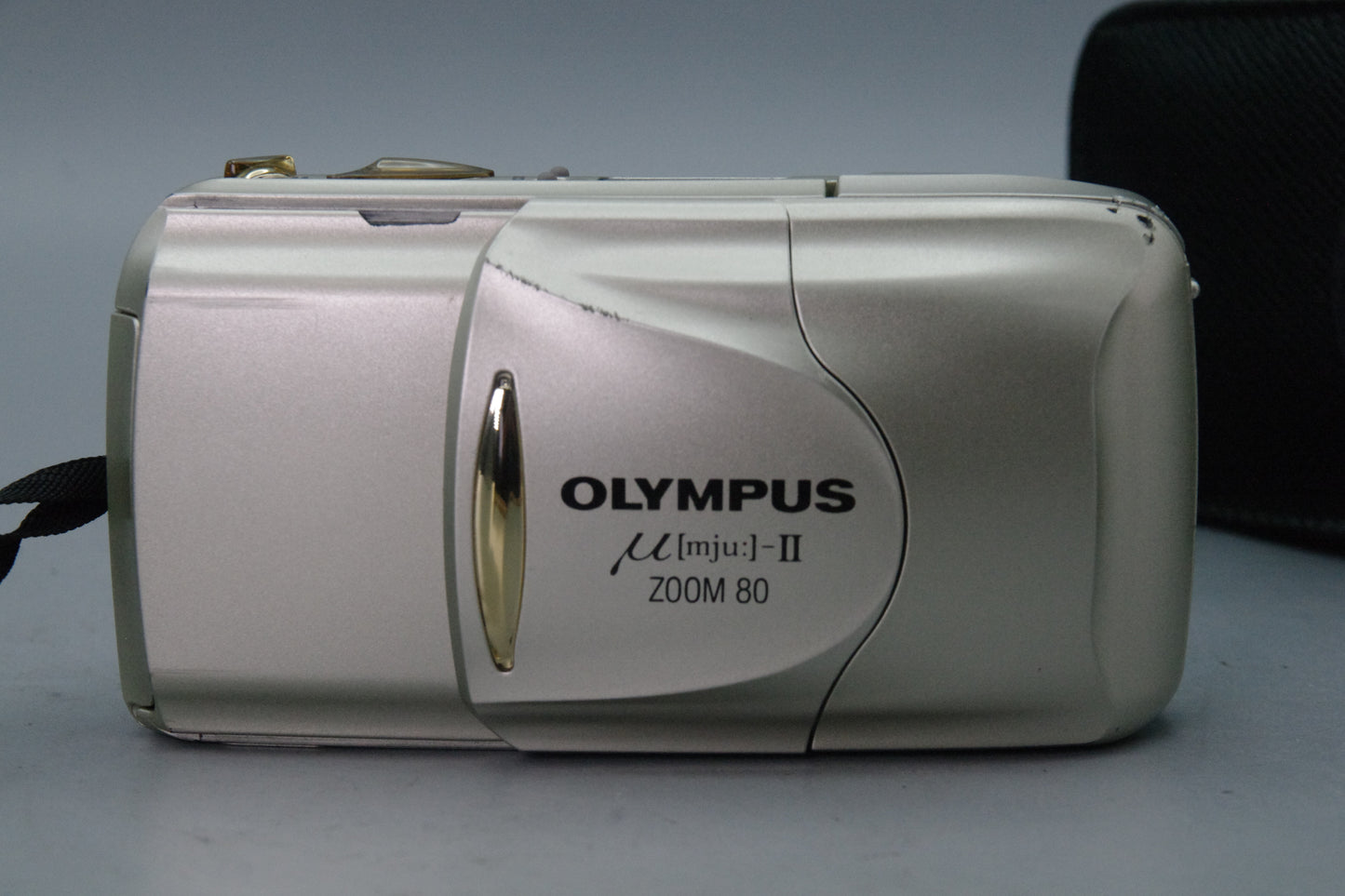 Olympus MJU Zoom II 80 Champagne Camera – 38–80mm Lens – VGC Tested