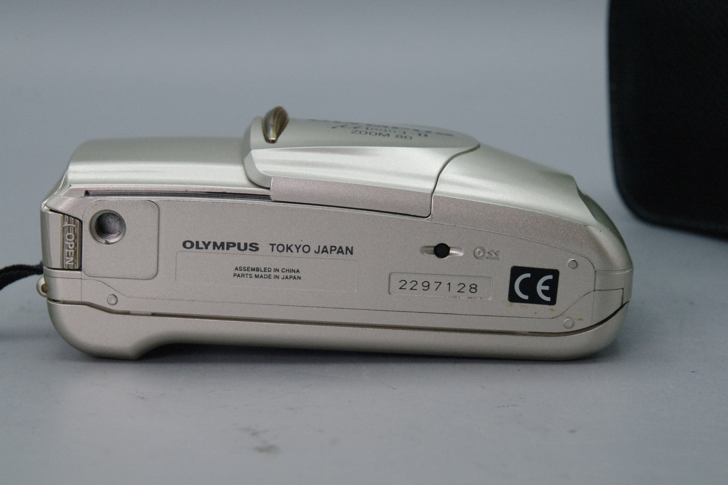 Olympus MJU Zoom II 80 Champagne Camera – 38–80mm Lens – VGC Tested