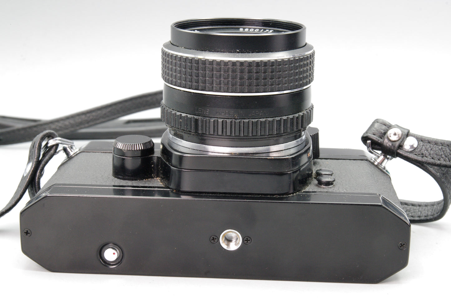 Pentax ES 35mm SLR with SMC Takumar 55mm f/1.8 Lens + Half Case – Near Mint