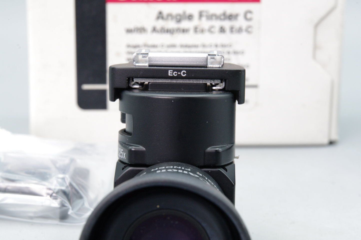 Canon Angle Finder C Boxed with Ec‑C &amp; Ed‑C Adapters Excellent