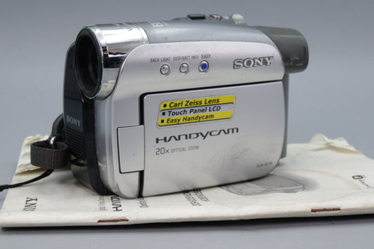 Sony DCR‑HC24E MiniDV Camcorder with Battery & Instructions – VGC