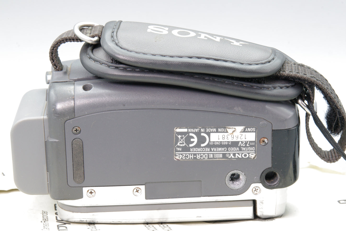 Sony DCR‑HC24E MiniDV Camcorder with Battery & Instructions – VGC
